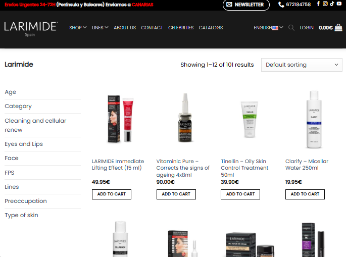 web e-commerce